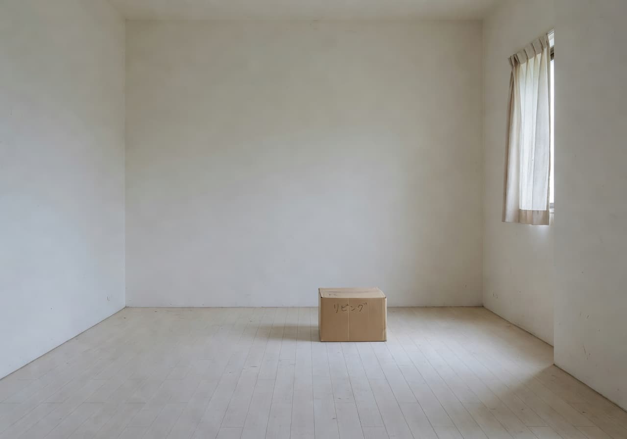 AI模様替え前の何もない賃貸マンションの部屋